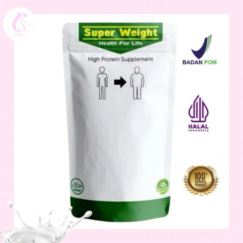 

SUSU SUPER WEIGHT - Susu Bernutrisi Penambah Berat Badan Dan Penggemuk Original Penambah Nafsu Makan Alami Original