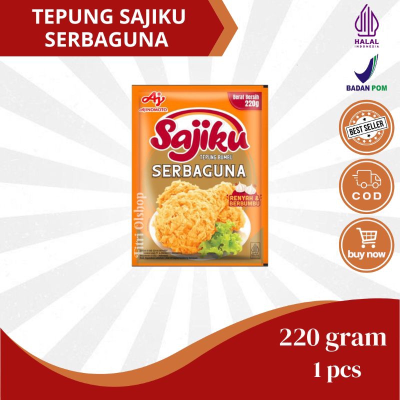 

Sajiku Tepung Bumbu Serbaguna 220g