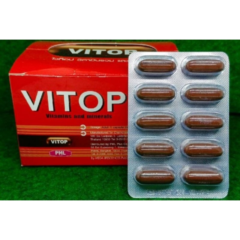 VITOP /NEW WIITOP VITAMIN AYAM ADUAN PENAMBAH STAMINA