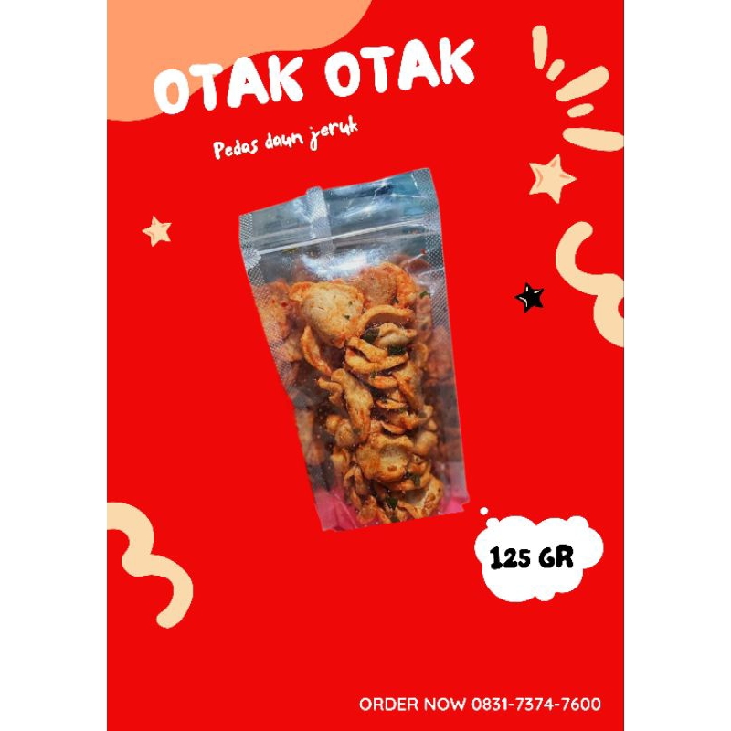

Otak Otak kriuk pedas daun jeruk