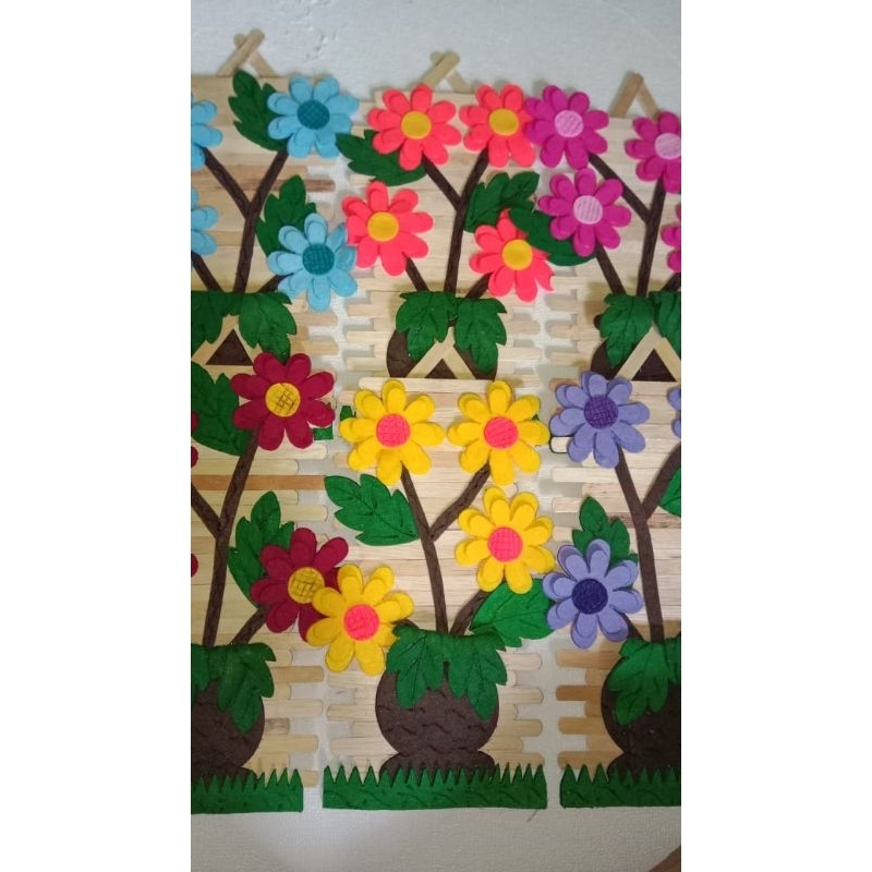 hiasan stik es cream/prakarya sekolah//kerajinan stik es cream