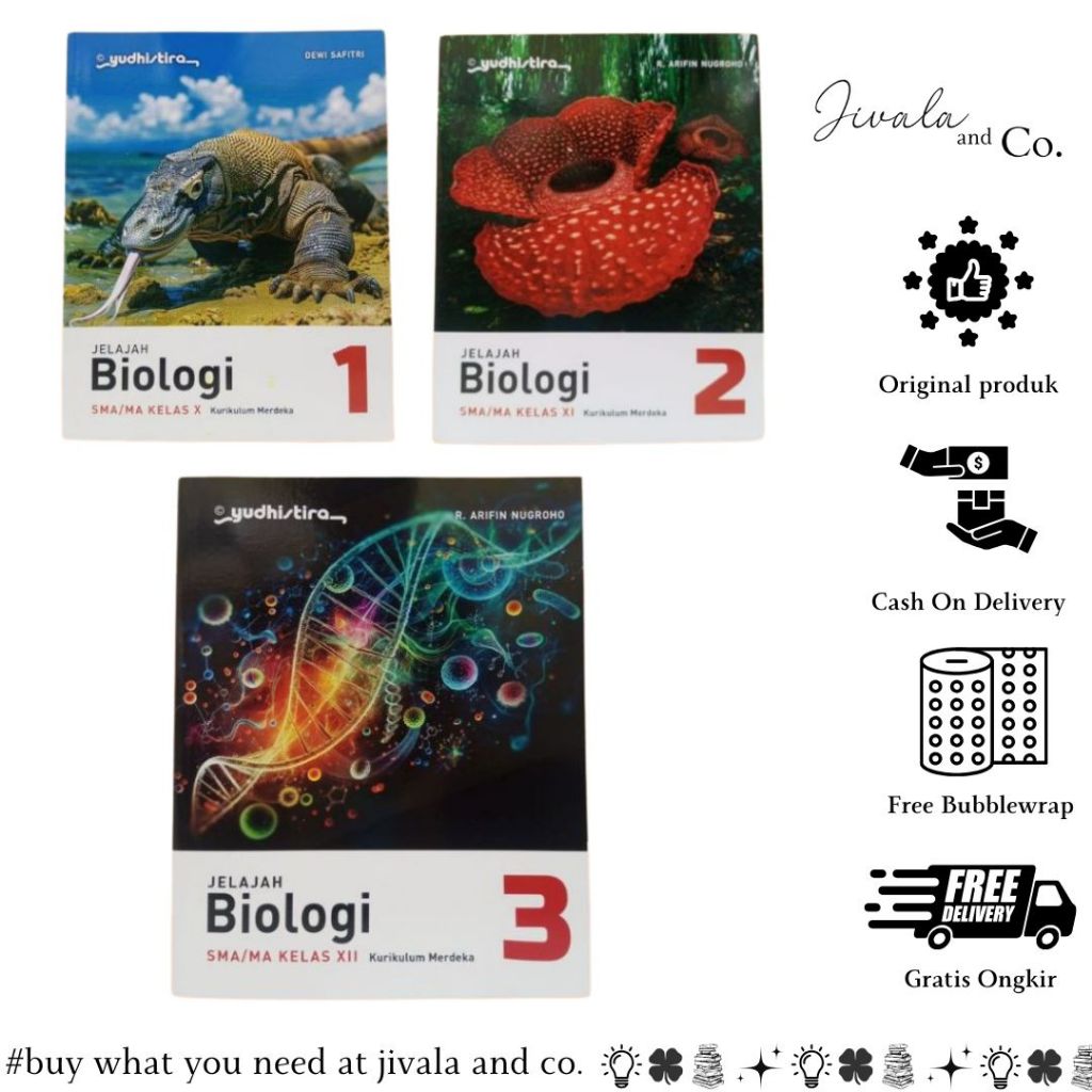 YUDHISTIRA SMA - Biologi Kelas 10,11 & 12 Kurikulum Merdeka