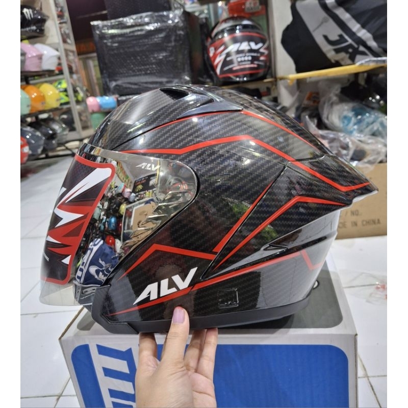 HELM ALV ULTRON V2 MOTIF CARBON hallface