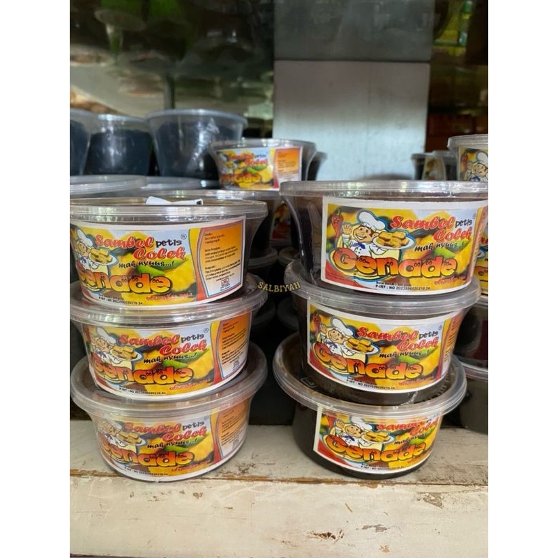 

sambel colek petis 250 gram