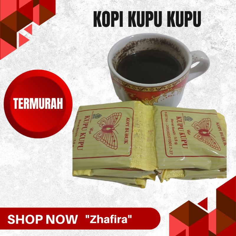 

1pack kopi kupu kupu / kopi hitam / cap kupu kupu / kopi pahit / kopi hitam cap kupu kupu