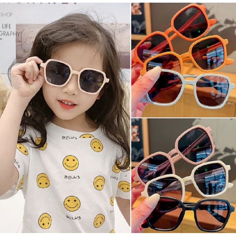 Kacamata Anak Kotak Fashion Korea/KacaMata Anak Hitam Kotak Terbaru High Quality