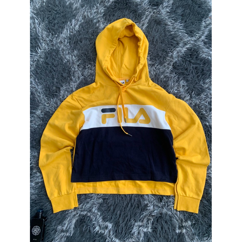 baju hoodie fila second