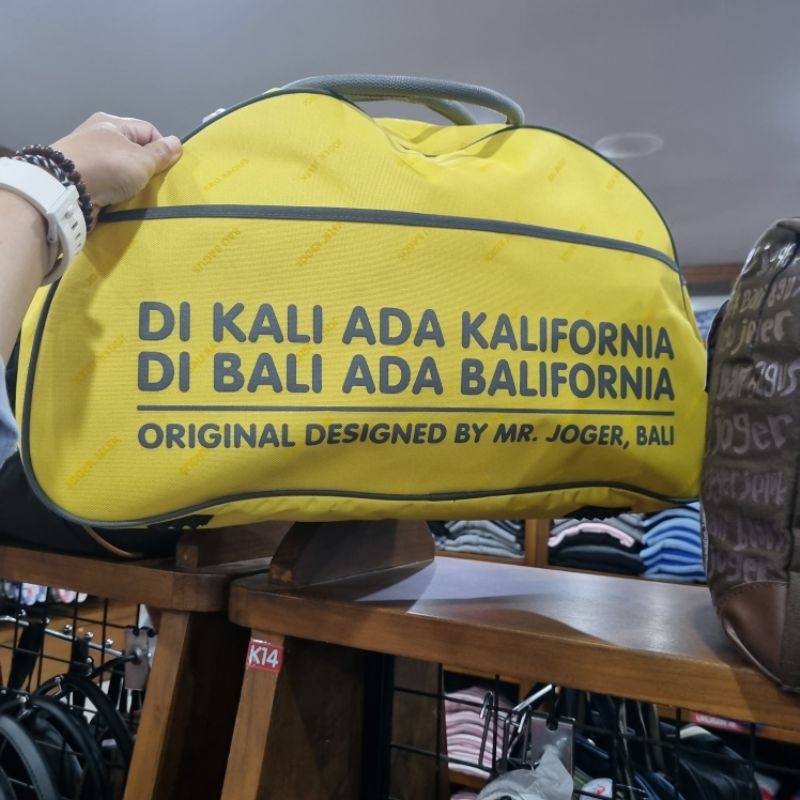 TAS TRAVEL BALIFORNIA. ORIGINAL JOGER. OLEH OLEH BALI