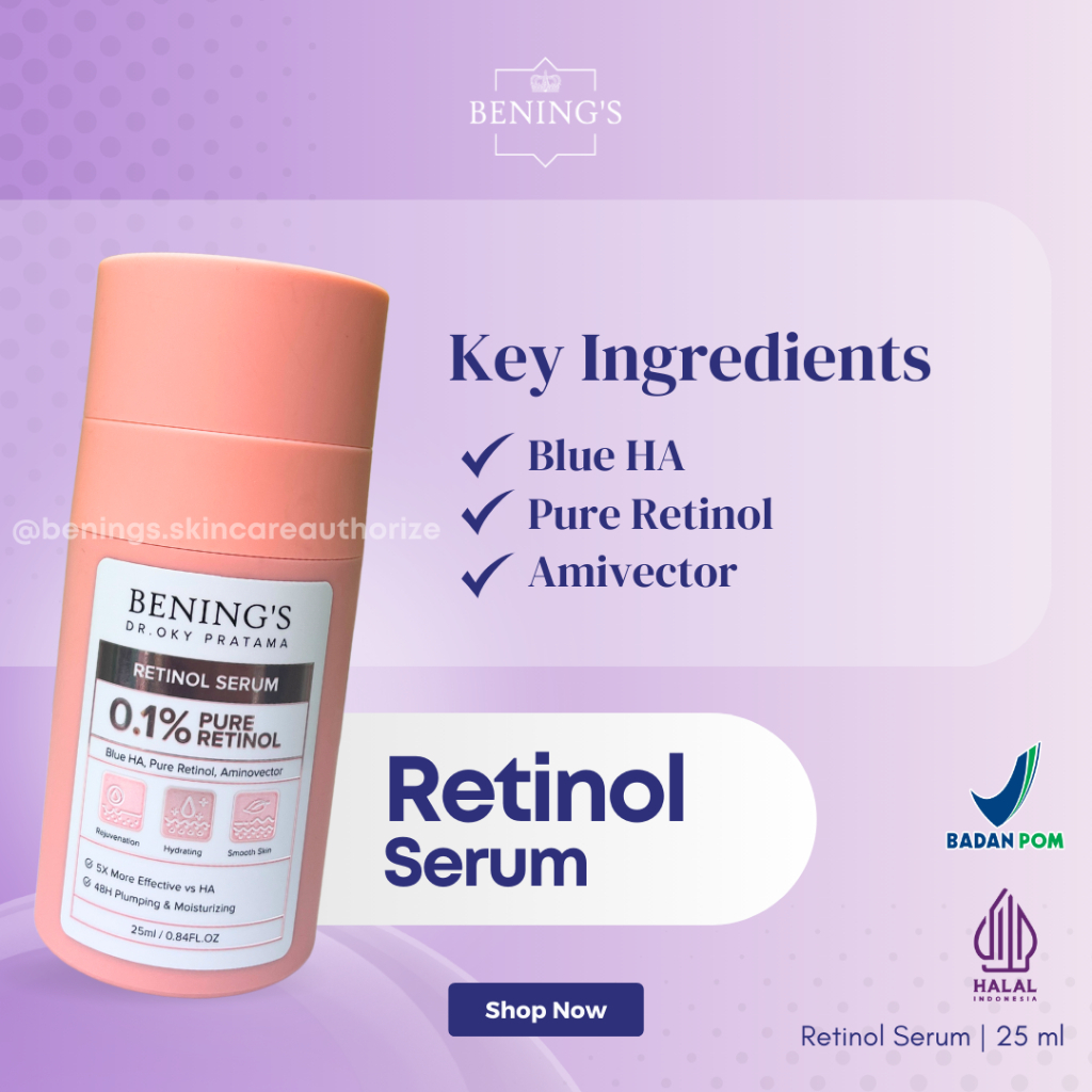 Bening's Retinol Skincare Serum by Bening Skincare