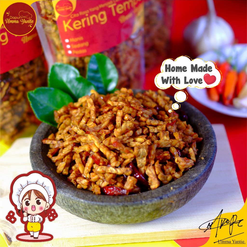 

Lezatoz_Genz Kering Tempe Oreg Kriuk Premium 250 Gram Kering Tempe Pedas Manis Halal