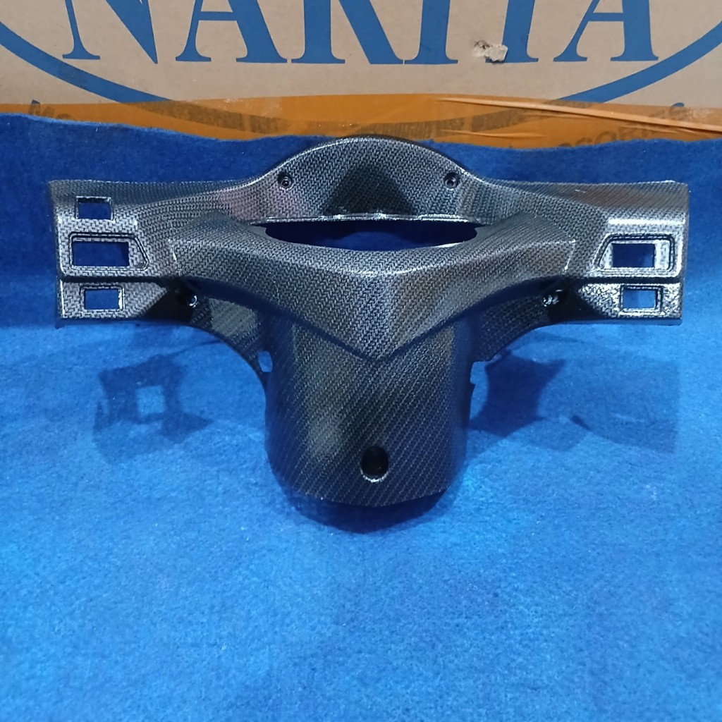 BATOK BELAKANG HONDA REVO LAMA REVO LANCIP KARBON HITAM