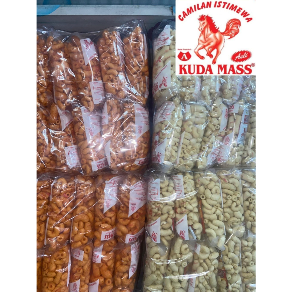 

1 IKAT (5 PACK) MAKARONI PIPA RASA BALADO & ORIGINAL(+ SAMBAL) PRODUK ASLI UD. KUDA MASS A