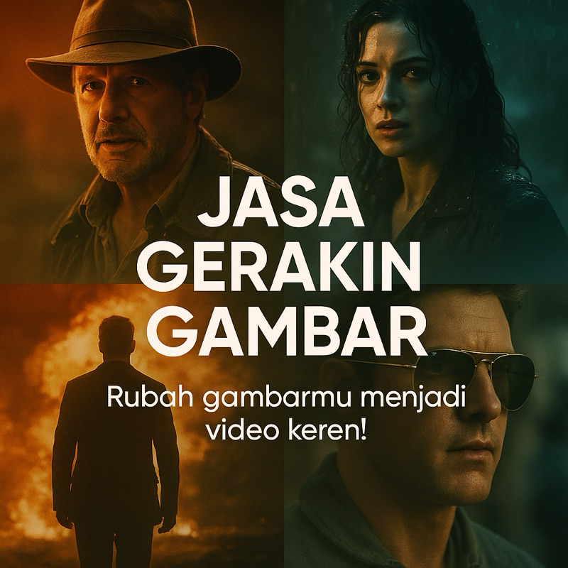 KLING AI - JASA GERAKIN GAMBAR TERPERCAYA