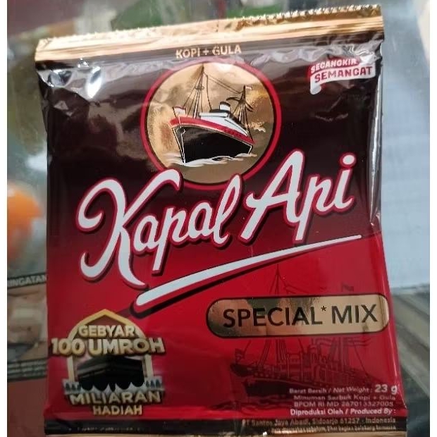

Kapal api special mix Sachet 5x23gr