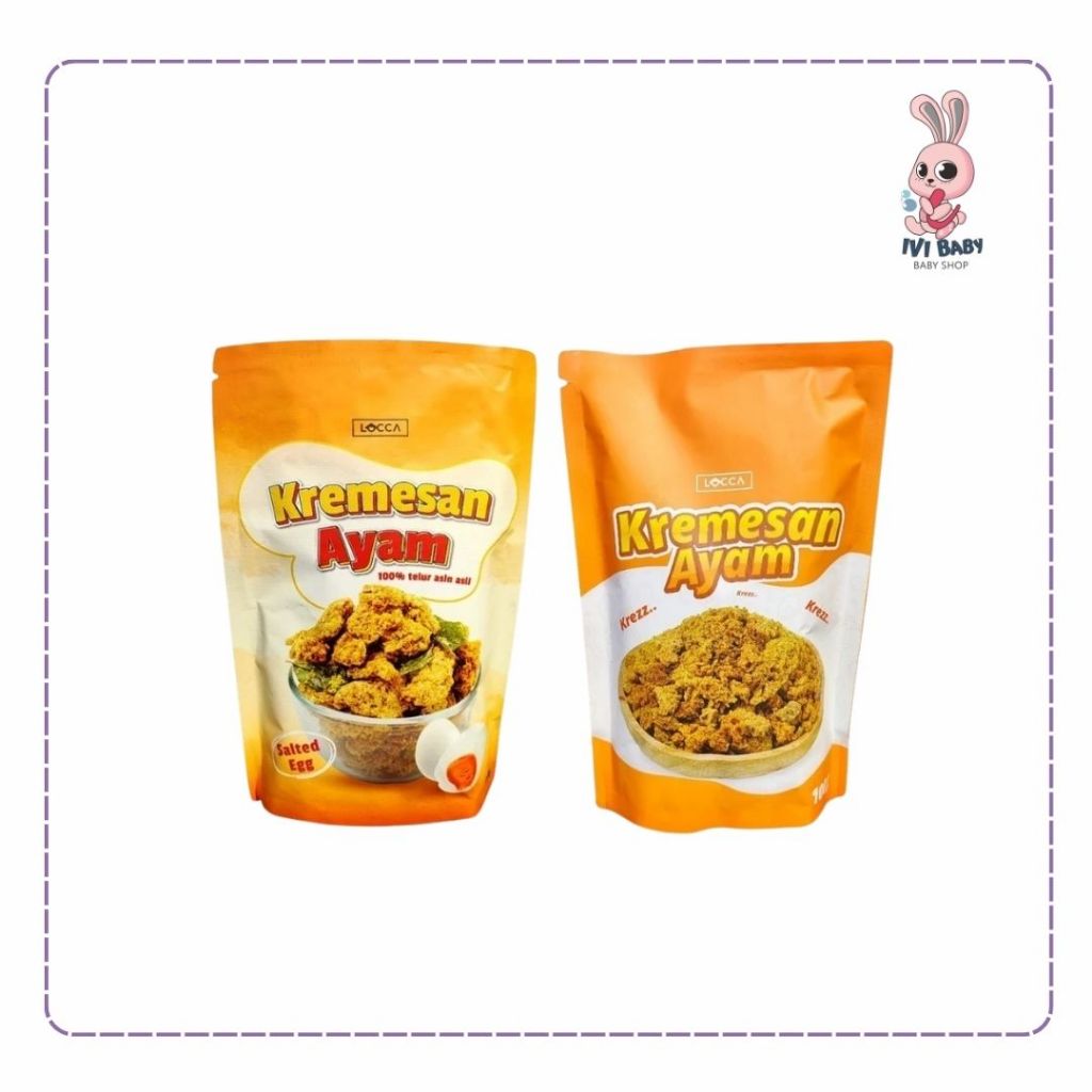 

Locca Kremesan Ayam | Snack & Makanan Pendamping Si Kecil