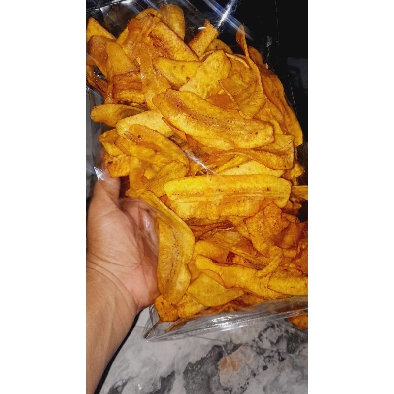 

KERIPIK PISANG KEPOK, RAJA NANGKA, TANDUK 500 gram