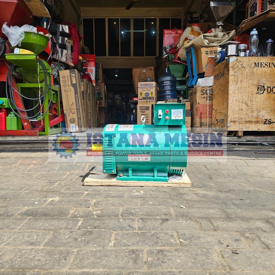 9KVA DINAMO GENERATOR ALTERNATOR GENSET 7500W YAMAMOTO ST 7.5 1 PHASE TANPA MESIN