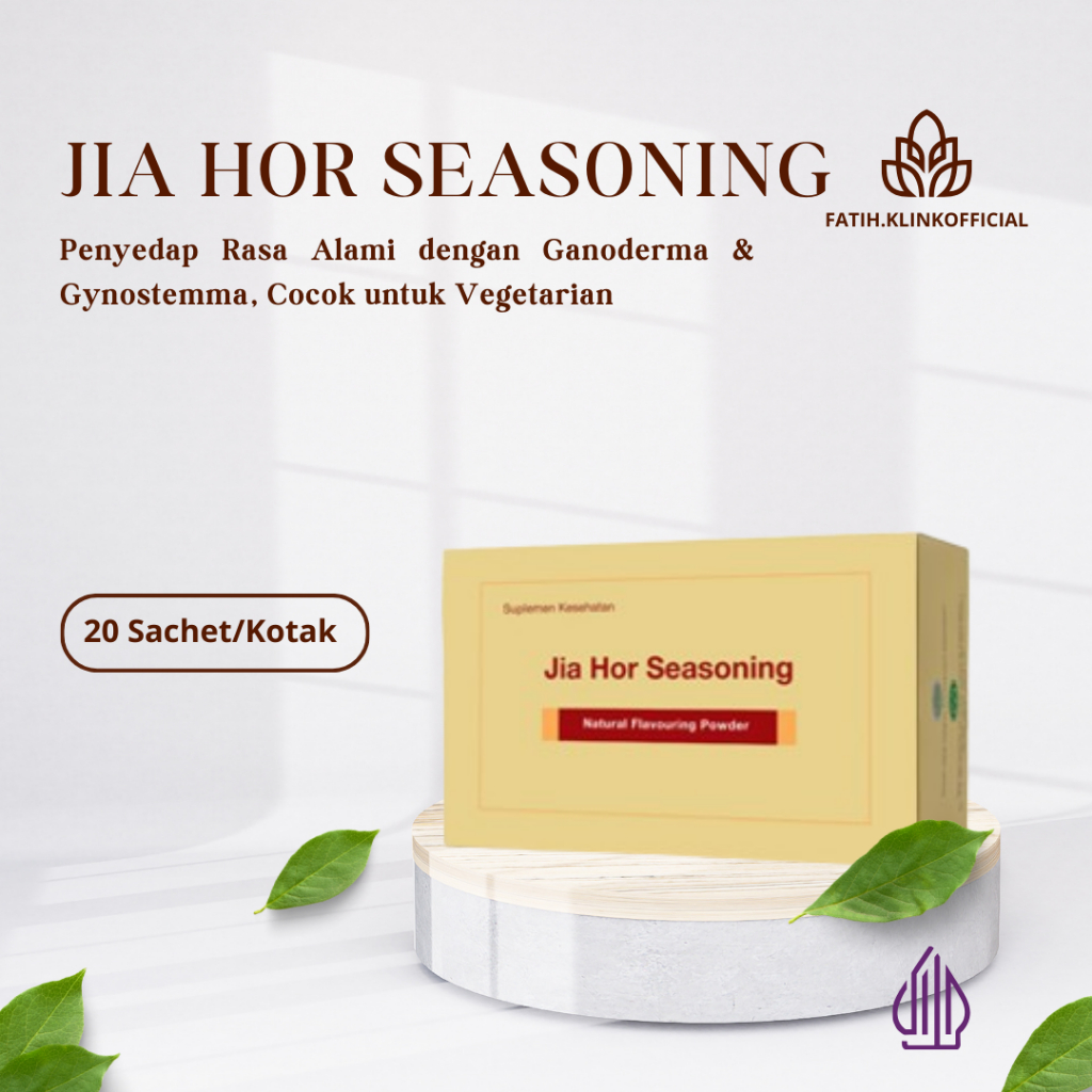 

Jia Hor Seasoning Penyedap Rasa Alami dengan Ganoderma & Gynostemma, Cocok untuk Vegetaria