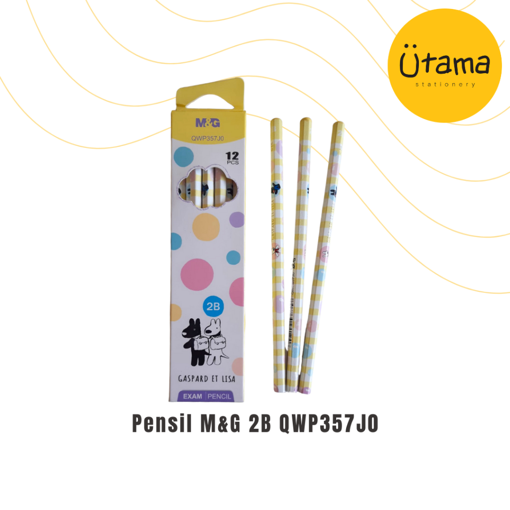 

Pensil M&G 2B Gaspard et Lisa QWP357J0/Pencil