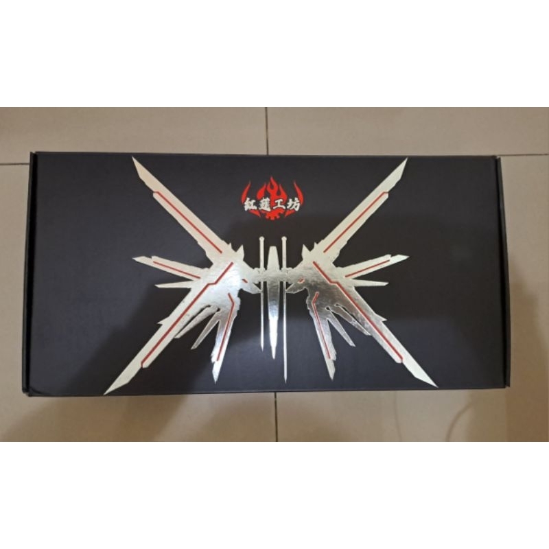Red Lotus proud defender Backpack 1/100 for mg/mgex strike freedom