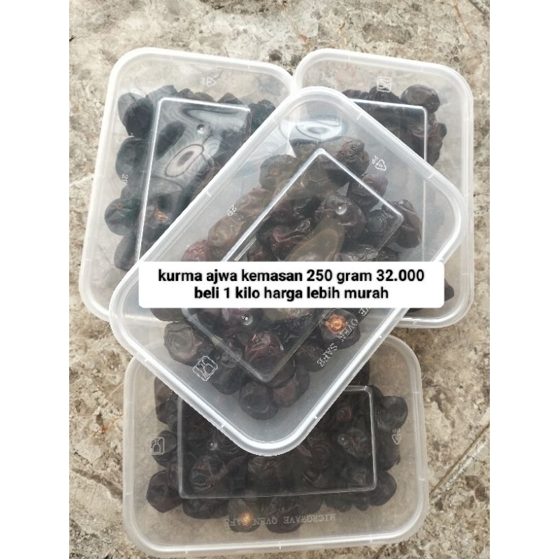 

promo kurma ajwa 250gr