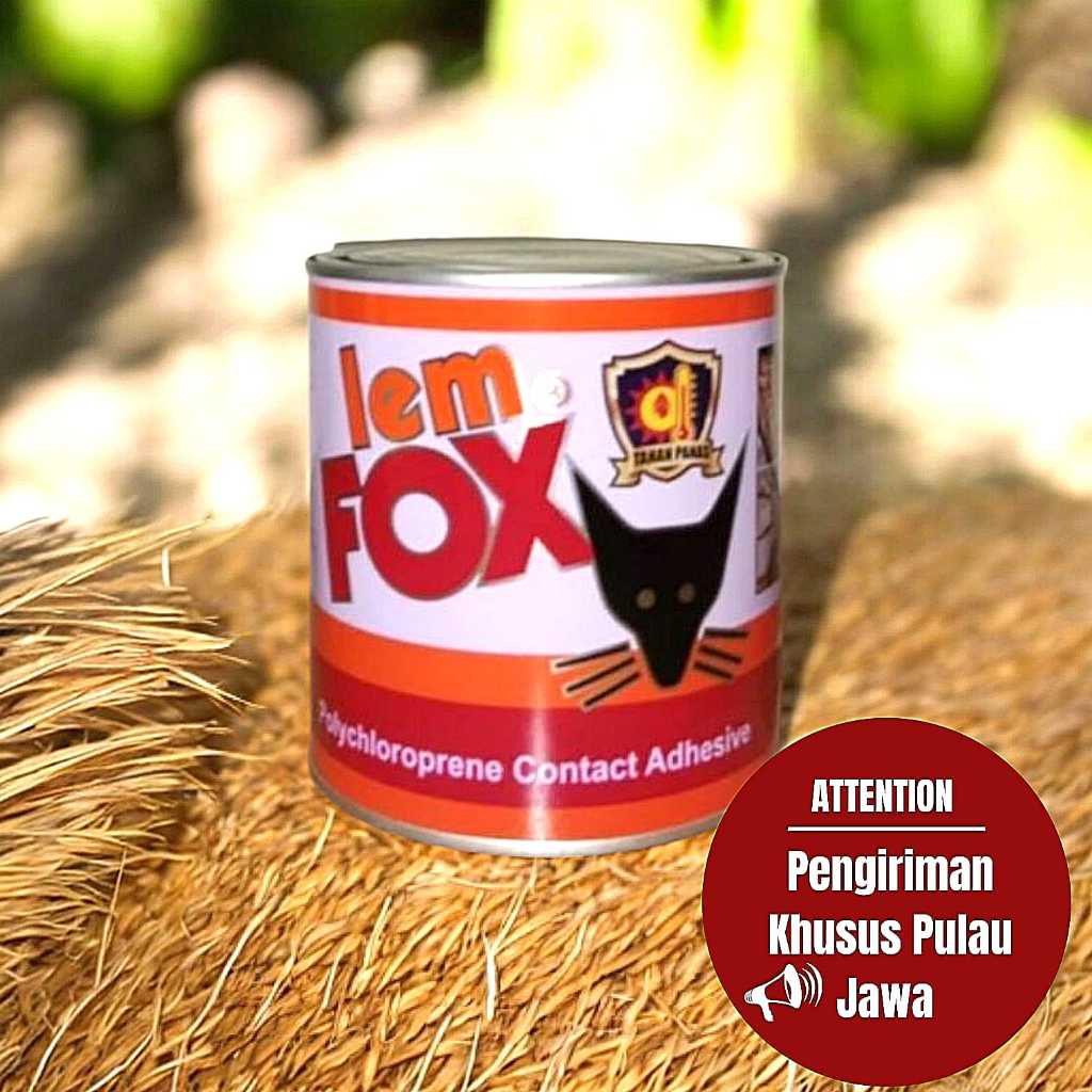 

Lem Kuning Fox 600 gr/lem serbaguna, sandal, sepatu, karpet,multifunsi, lem fox 600g