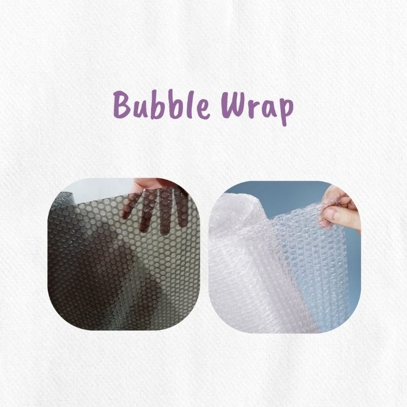 

Bubble Wrap Bening transparan @100cm×125cm/meter