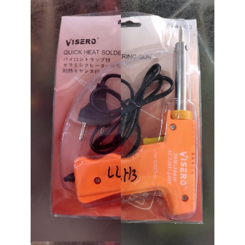 SOLDER TEMBAK/SOLDER GUN VISERO 20W-200W VISERO