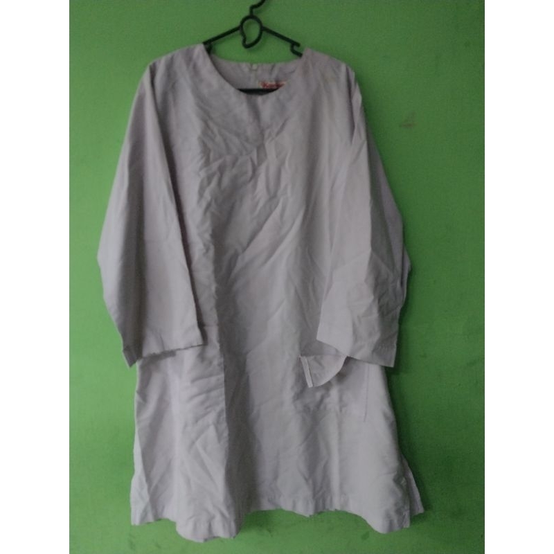 PRELOVED SERAGAM SEKOLAH BAJU KURUNG MUSLIM PUTIH SD SMP SMA MURAH