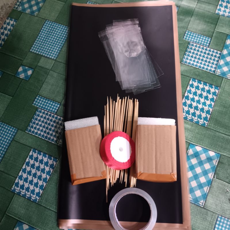 

Bahan-bahan buat buket lengkap