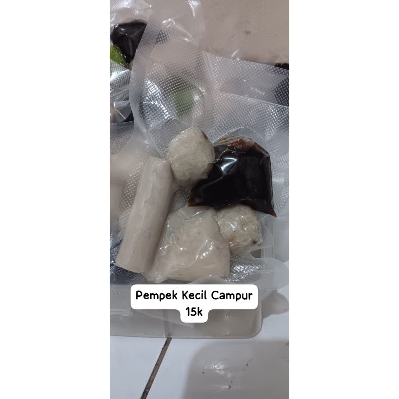 

pempek kecil campur frozen