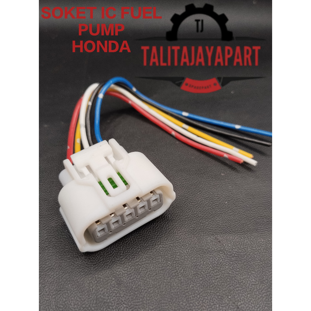 Soket  Fuel Pump Honda Soket Fuel Pump Injeksi Beat F1 Beat Esp Beat Pop