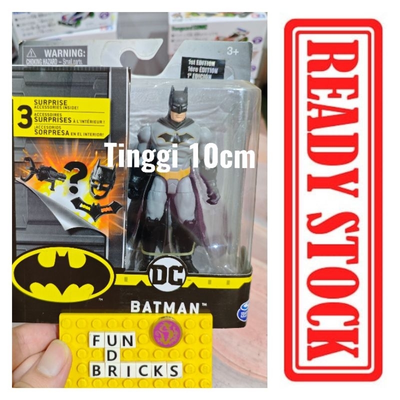 Spin Master Batman Robin Superman Cyborg Catwoman King Shark Action Figure 4 in