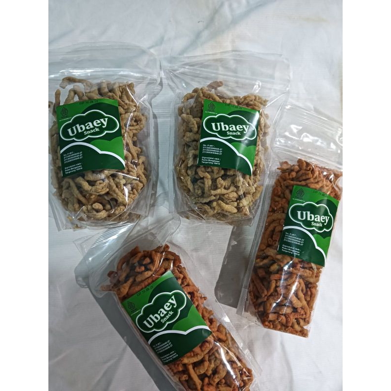 

keripik usus 450g/ori/balado
