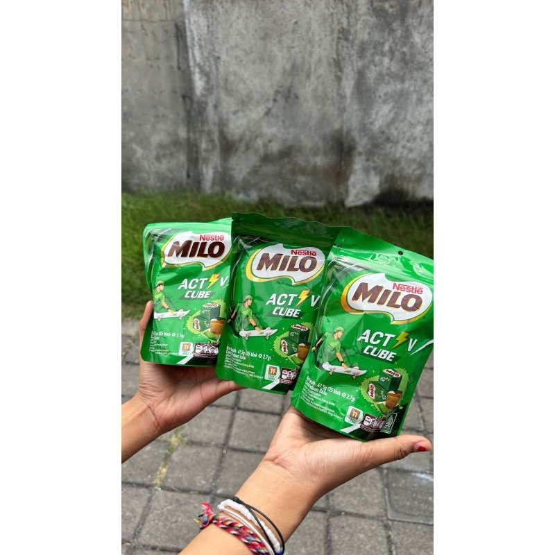 

Nestle Milo cube
