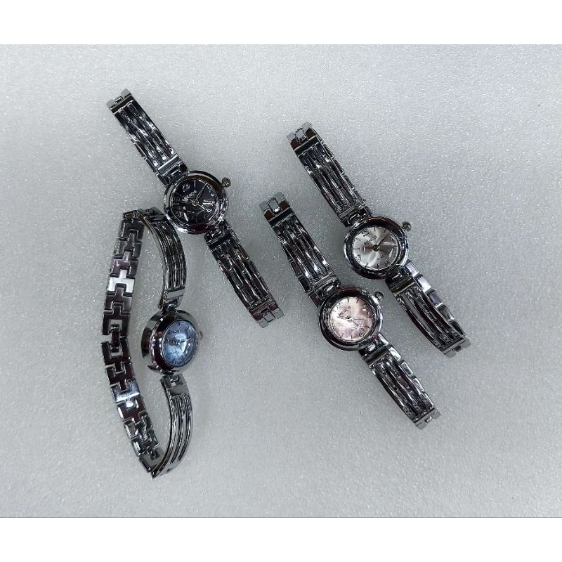 RENOS Jam Tangan Cewe Rantai Bulatan Kecil