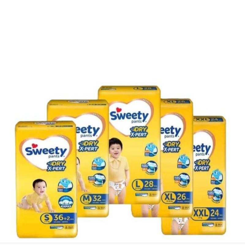 PAMPERS SWEETY PANTS BRONZE