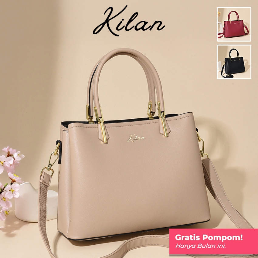 KILAN Tas Wanita Hanako Bag Elegan Handbag Wanita Selempang