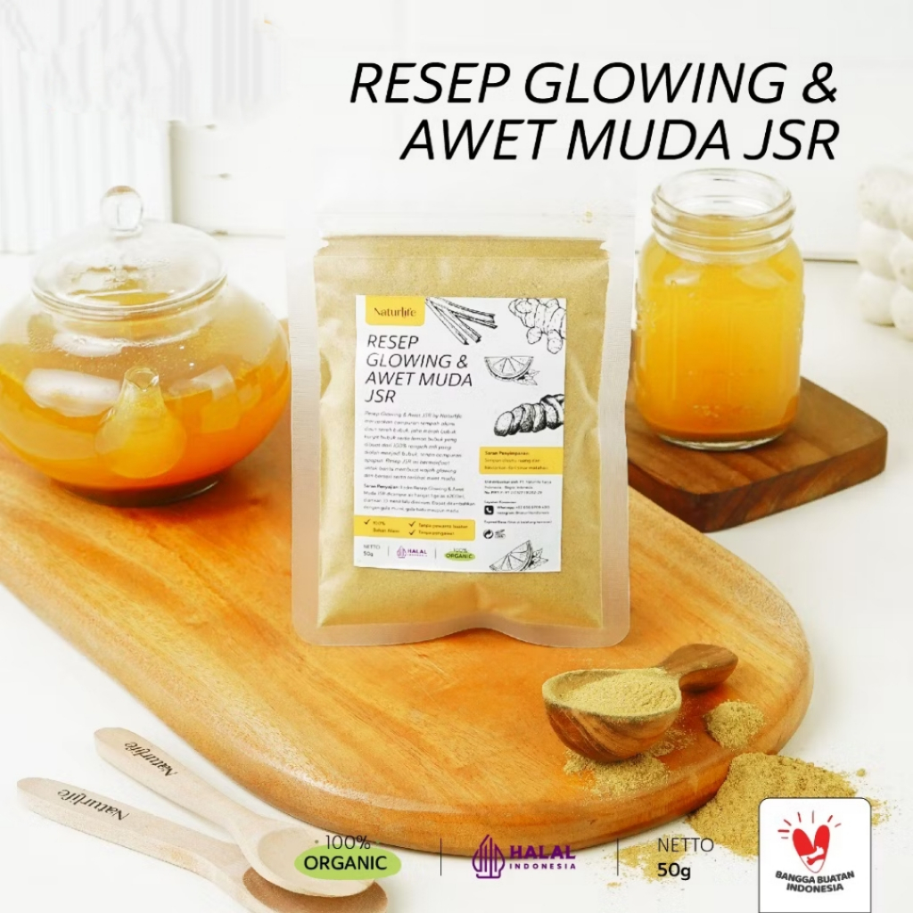 

RESEP GLOWING Dan AWET MUDA JSR 50 gram Jamu Rempah Rimpang Ramuan Sehat