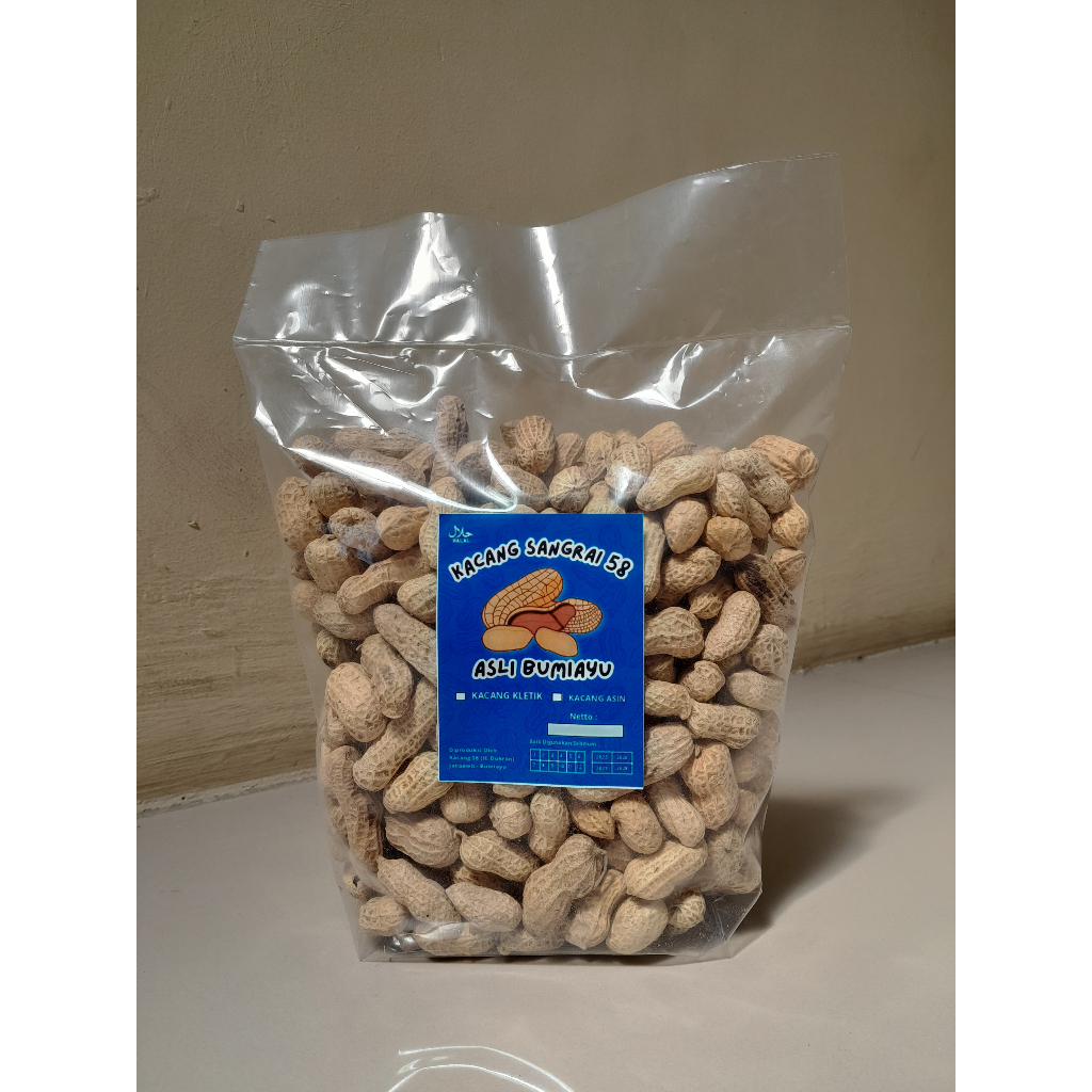 

Kacang Kulit Oven Asin Kualitas Premium Rasa Gurih dan Asin, Renyah, Enak, Halal