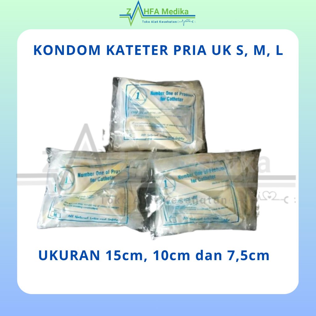 Kondom Kateter / Condom Catheter Number One S/M/L