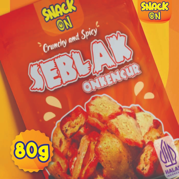 

Snack On Kerupuk Seblak Kencur Seblak Kerupuk Kering 80gr