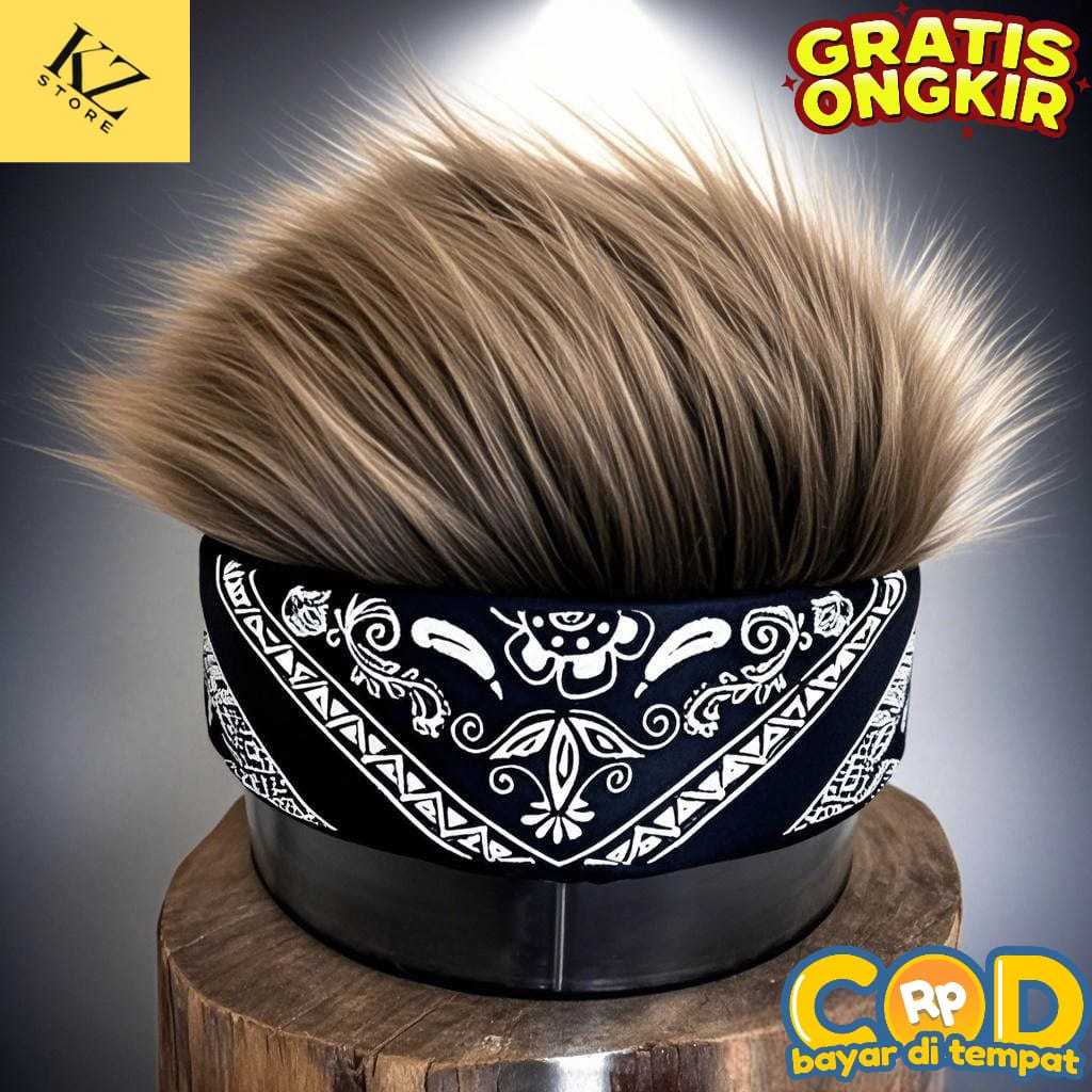 Topi Rambut Palsu Model Paysley Original ABK Topi Pria Keren
