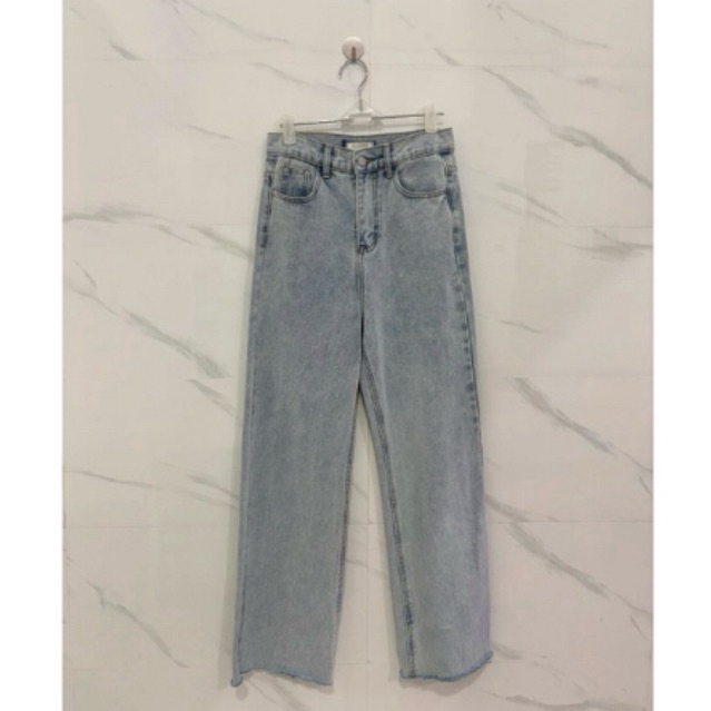 NEW OUDRE Bomi Jeans in Light Denim size S