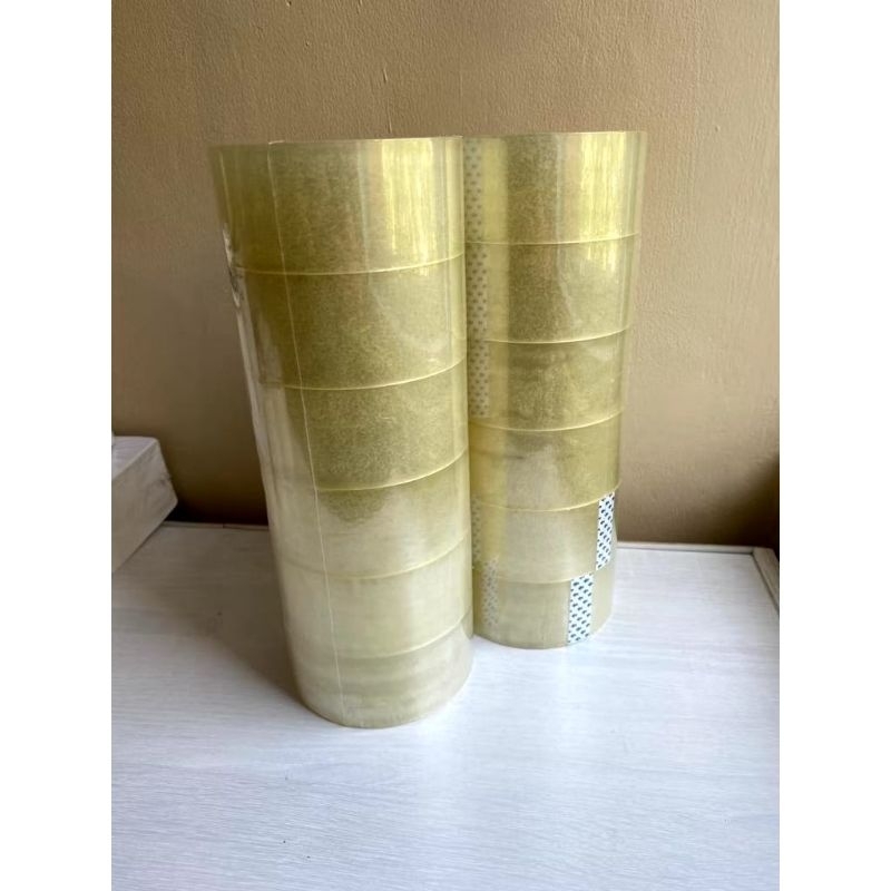 

Lakban bening coklat 45mm/90 Yard Tape berkualitas