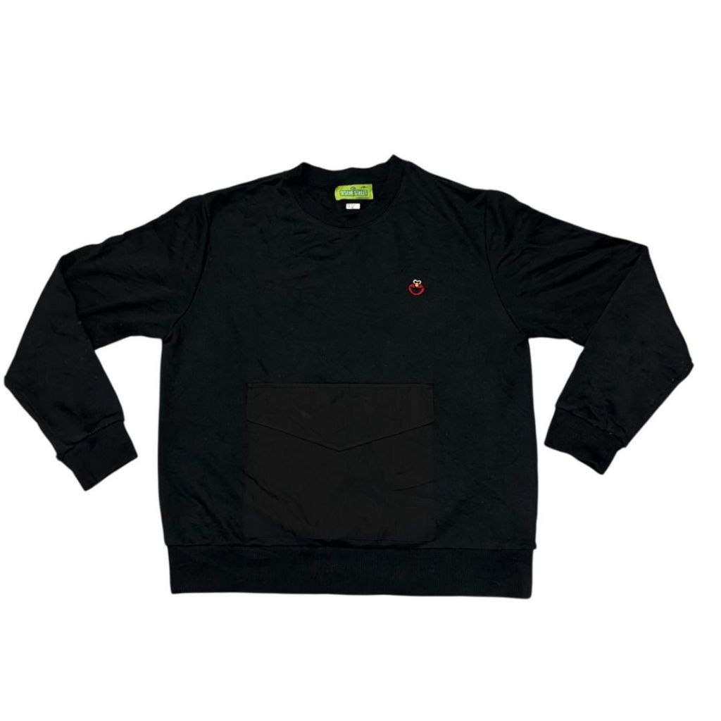 SESAME STREET Crewneck kantong doraemon