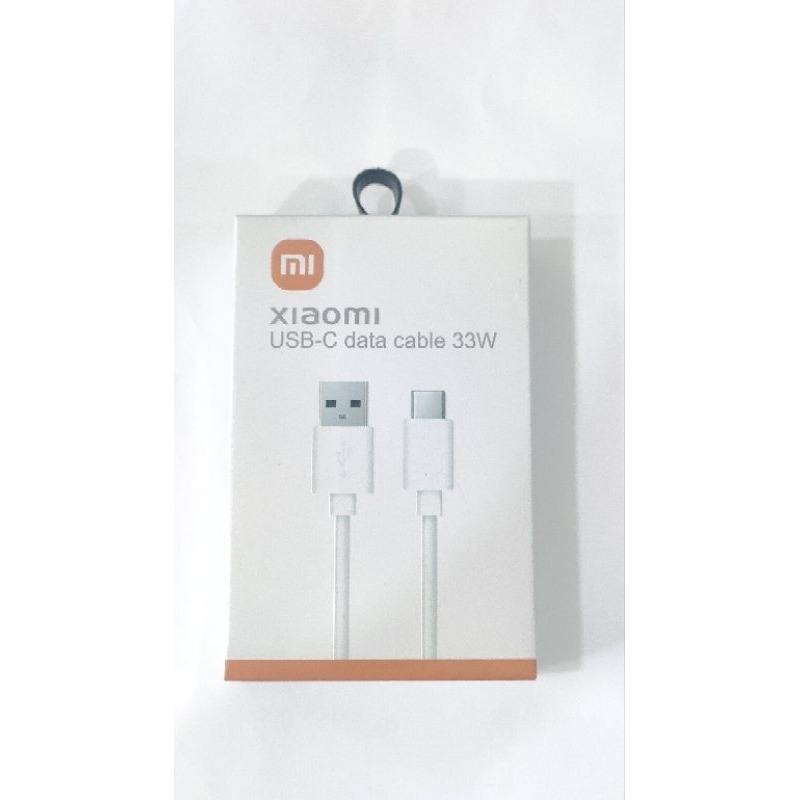KABEL DATA VB XIAOMI ORI 33W KC5 MICRO WHITE ORI COPOTAN