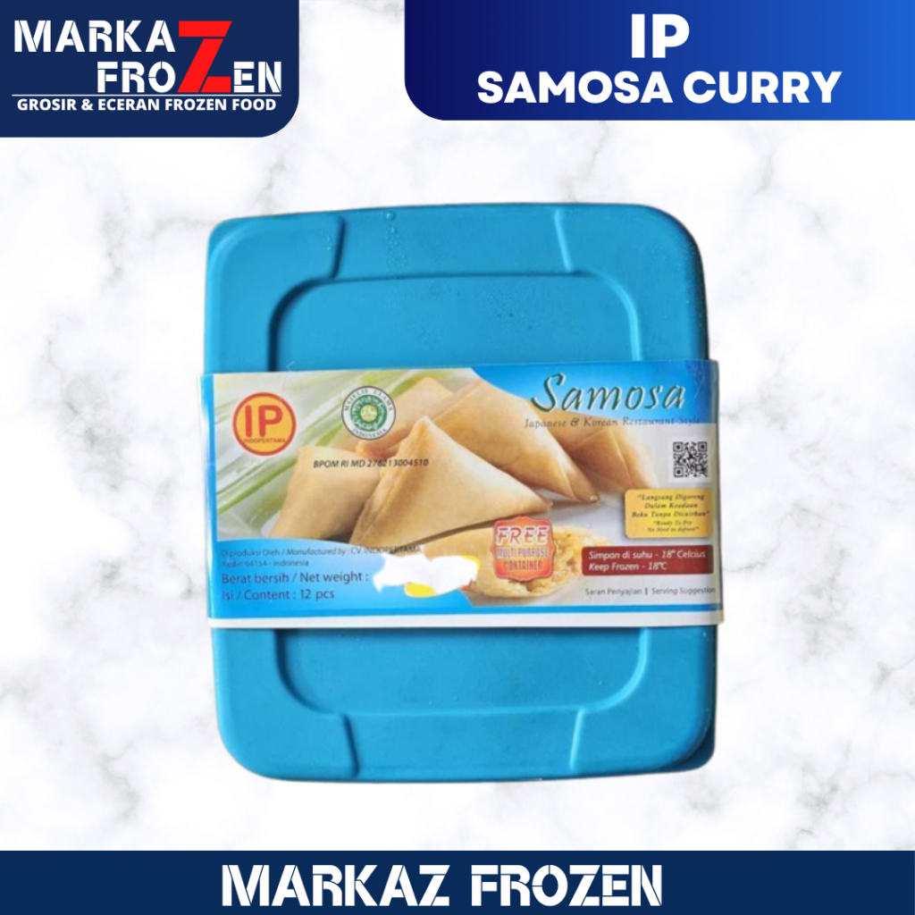 

IP CURRY SAMOSA 500GR FREE BOX