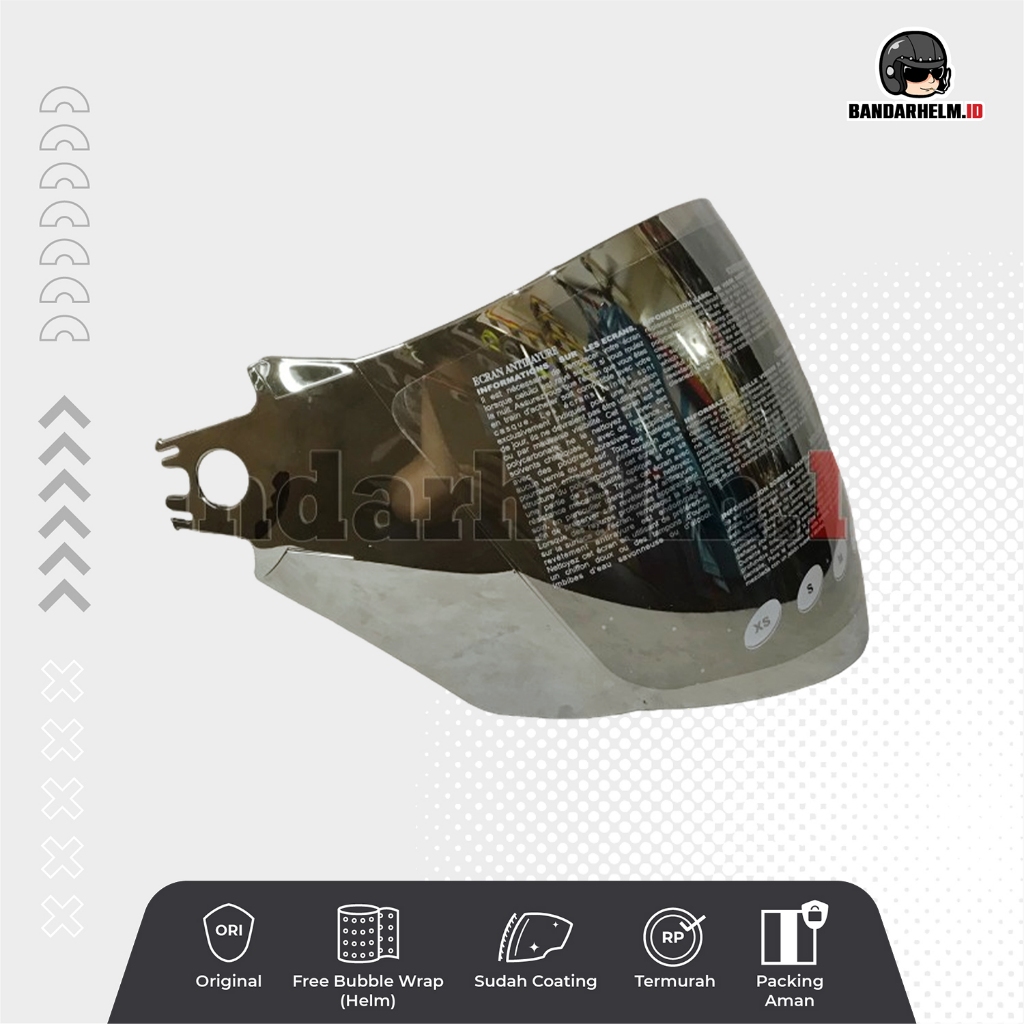 VISOR ZEUS 611 / 611C ORIGINAL KACA HELM ZEUS 611 ORIGINAL