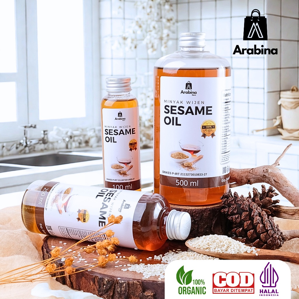 

RB22 Arabina Minyak Wijen Halal Sesame Oil Original